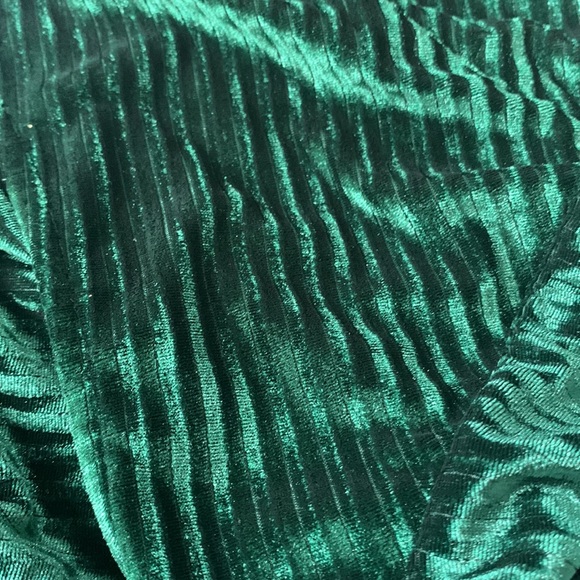 Andi Ribbed Velvet Wrap Dress | Baltic Born | Size XS - Picture 7 of 7